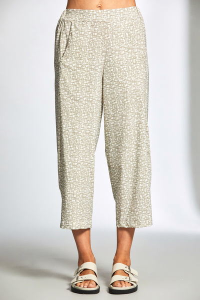 Peruzzi Tech Print Slouch Trouser