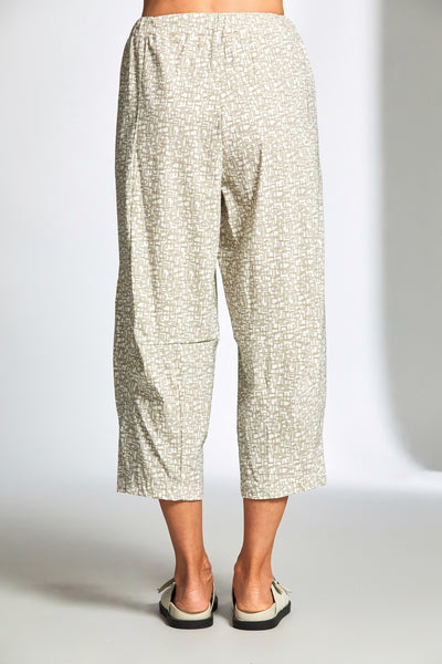 Peruzzi Tech Print Slouch Trouser
