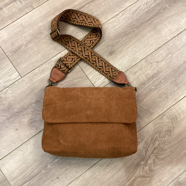 Corduroy Crossbody Bag