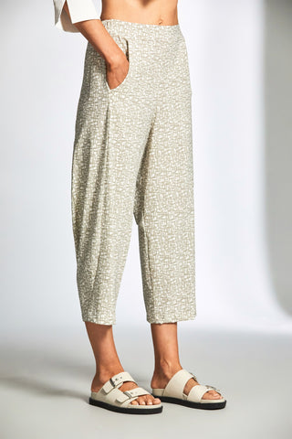 Peruzzi Tech Print Slouch Trouser