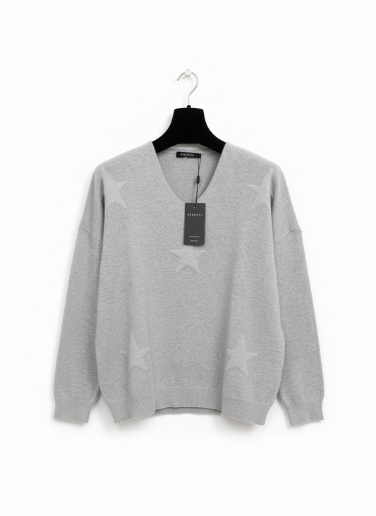 Peruzzi Star Knit Silver