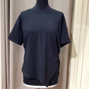 Naya Jersey Top With Cut Out- Black