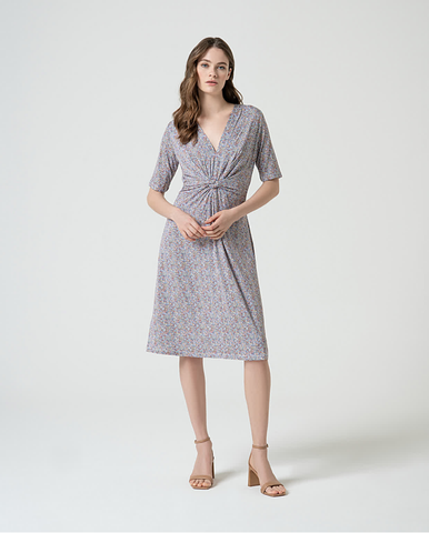 Surkana Printed Short Dress