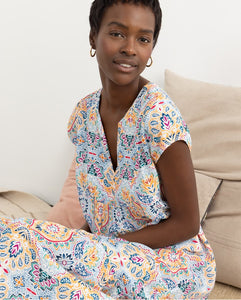 Surkana Multi Print Maxi Dress