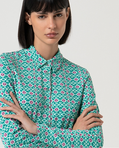 Surkana Long Sleeve Stretch Shirt