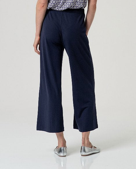 Surkana Cropped  Pants Navy Blue