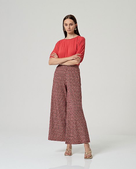 Surkana Wide Leg Trousers Tile