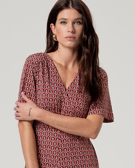 Surkana Cross Neck Jumpsuit Tile