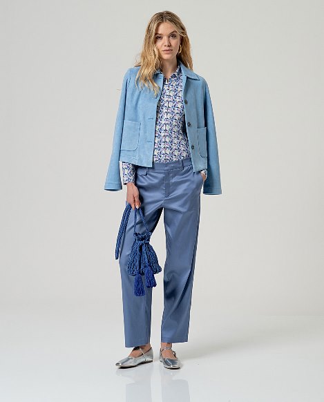 Surkana Long Sleeve Shirt Blue