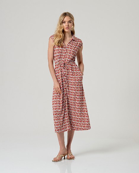 Surkana Sleveless Shirt Dress