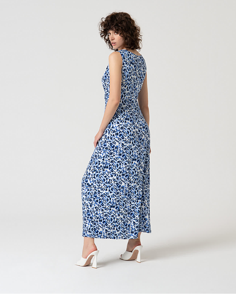 Surkana Long Dress With Knot Detail