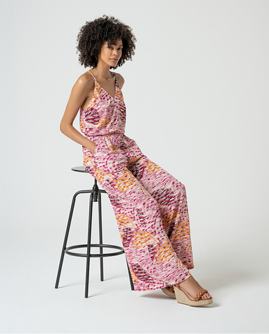 Surkana Flowy Printed Palazzo Pants Multi