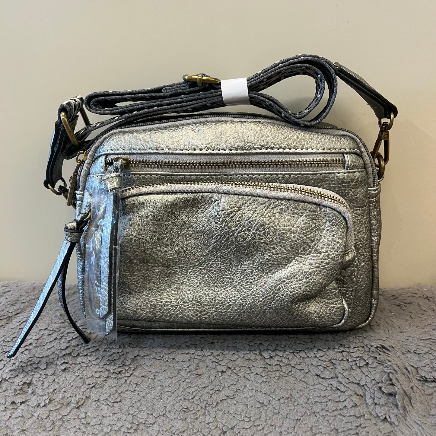 Double Zip 2 Strap Bag