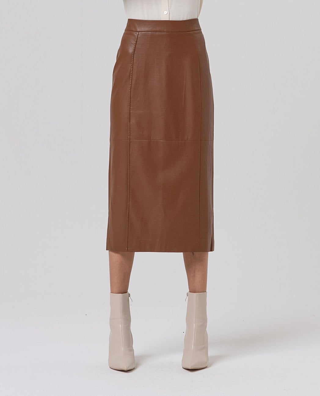 Surkana Pencil skirt Camel