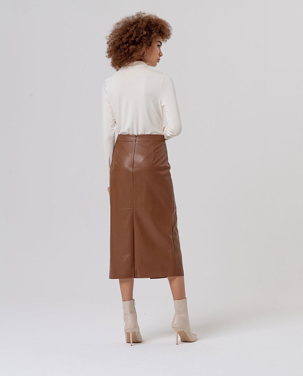 Surkana Pencil skirt Camel