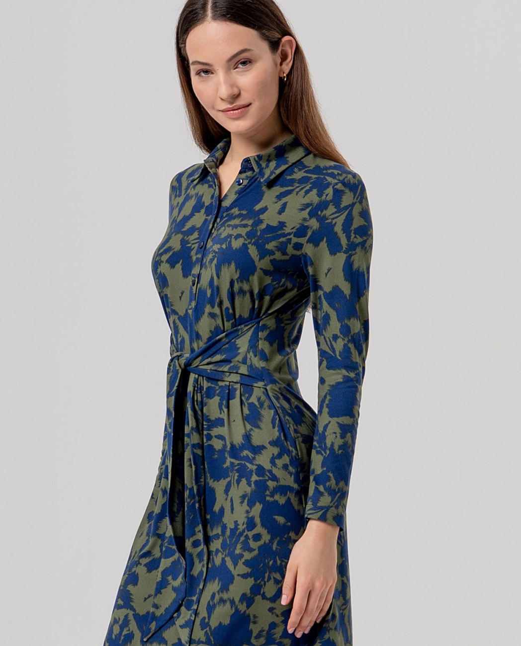 Surkana Shirt dress Navy blue