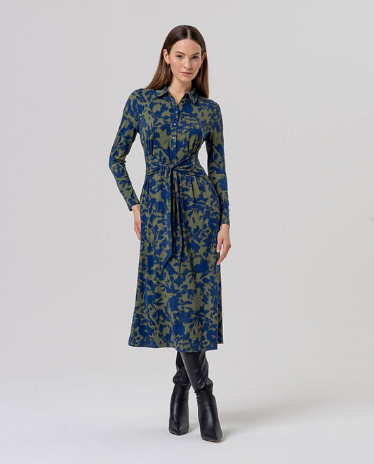Surkana Shirt dress Navy blue