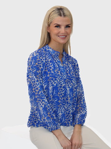 Kate & Pippa Bella band top Blue