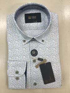 6th Sense Regular-Fit Button-Down Shirt | Print 4