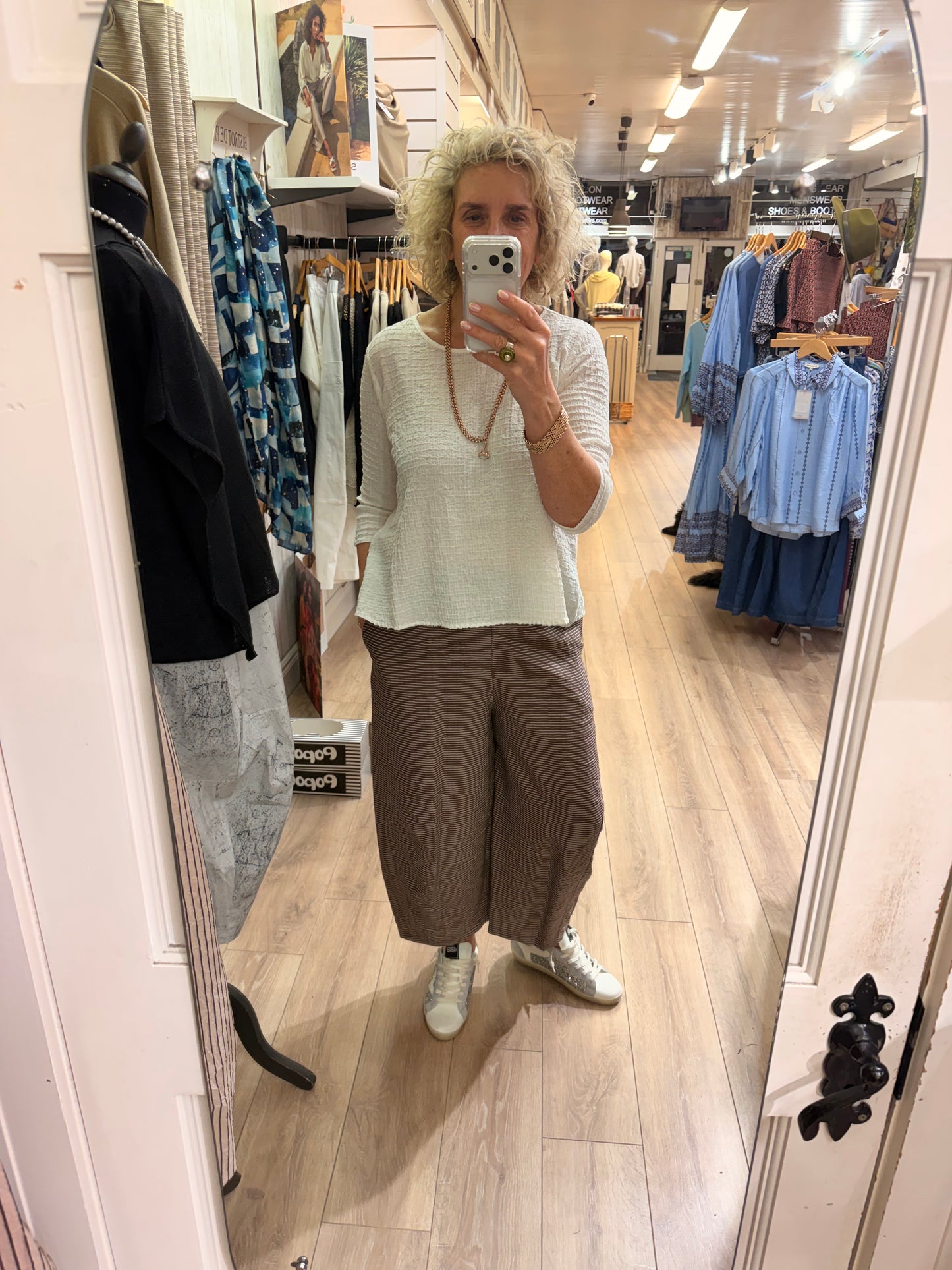 NEIRIMI Easy Stripe Trousers