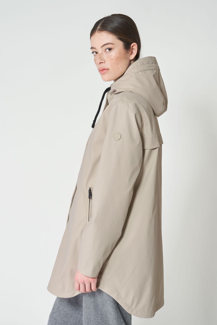 Tanta Snow Coat- Stone Grey