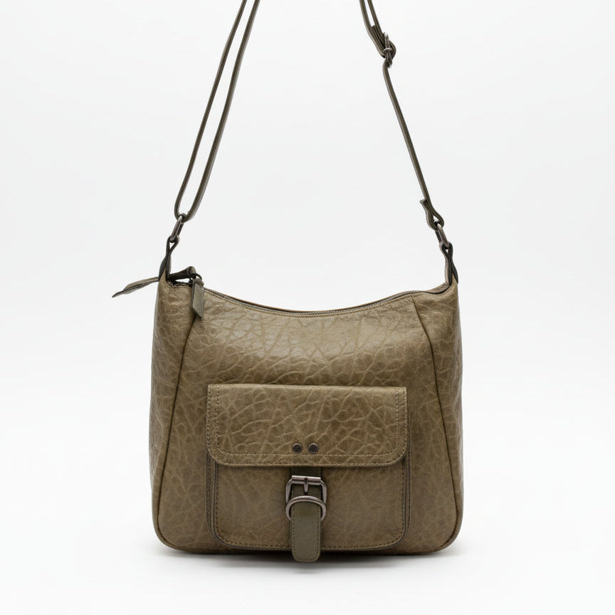 Embossed Vegan Leather Bag