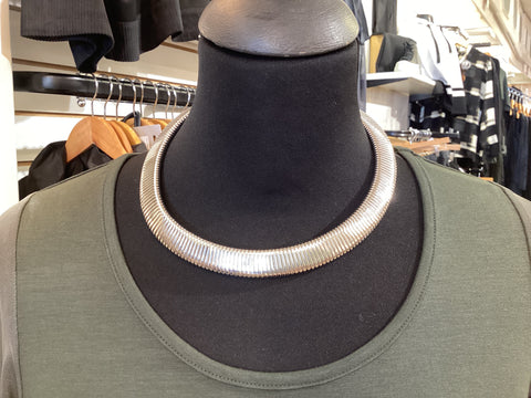 Choker necklace Silver