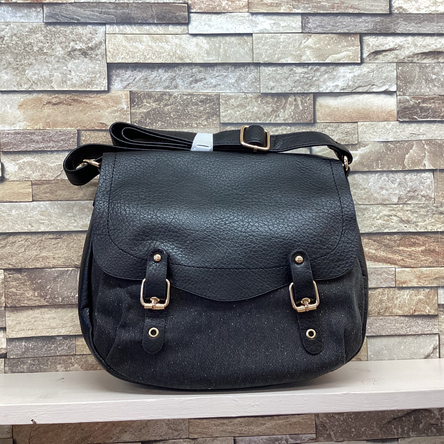 Denim Vegan Body Bag
