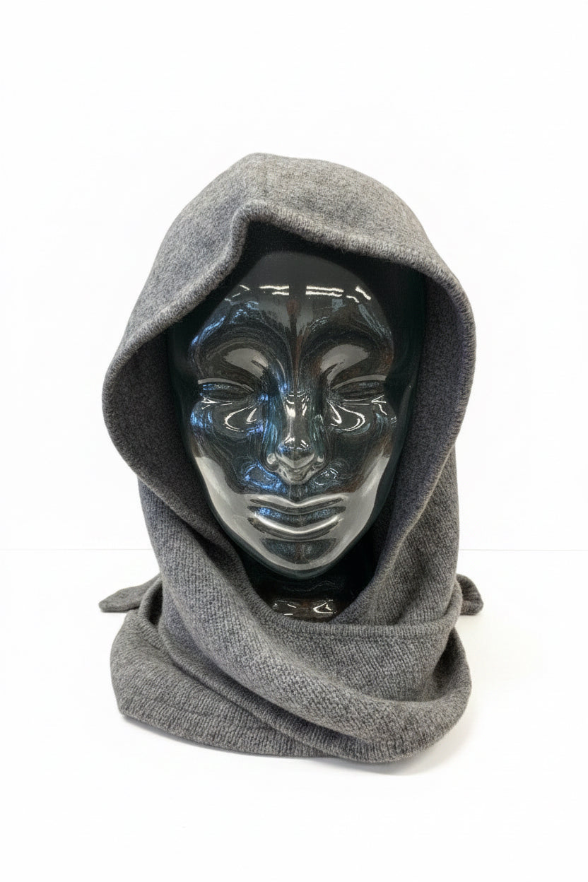 Masai Rhen Hooded Scarf Grey