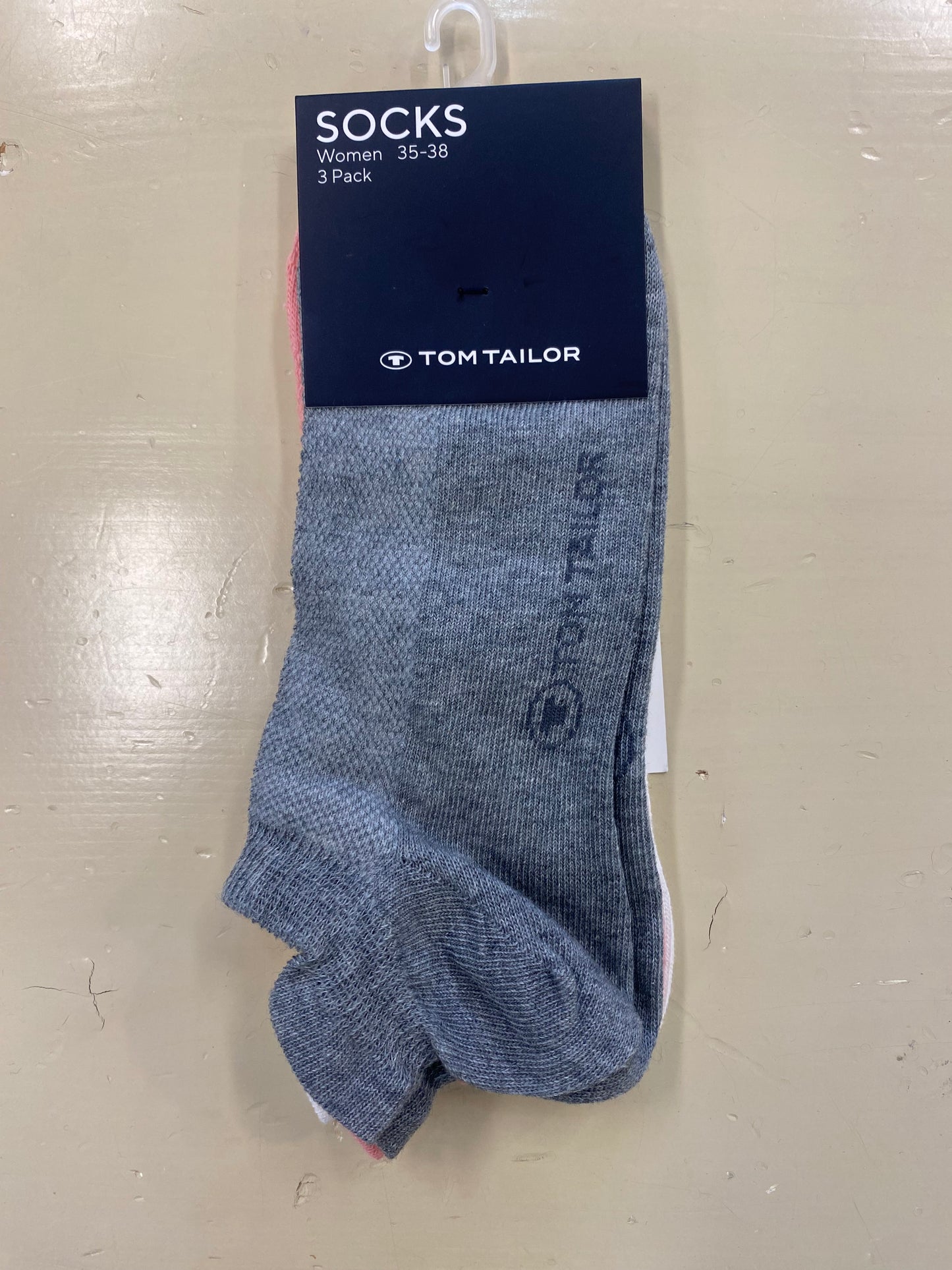 Tom Tailor Women's Sneaker Sock Mesh Pink