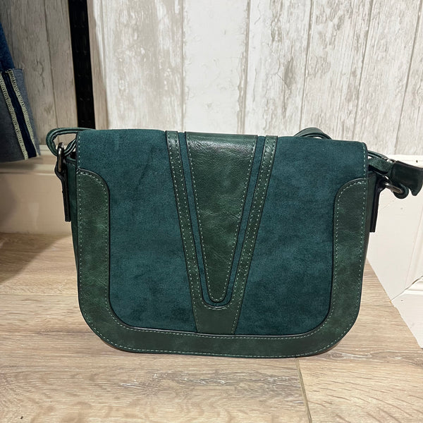 Vegan Two Tone Cross Body