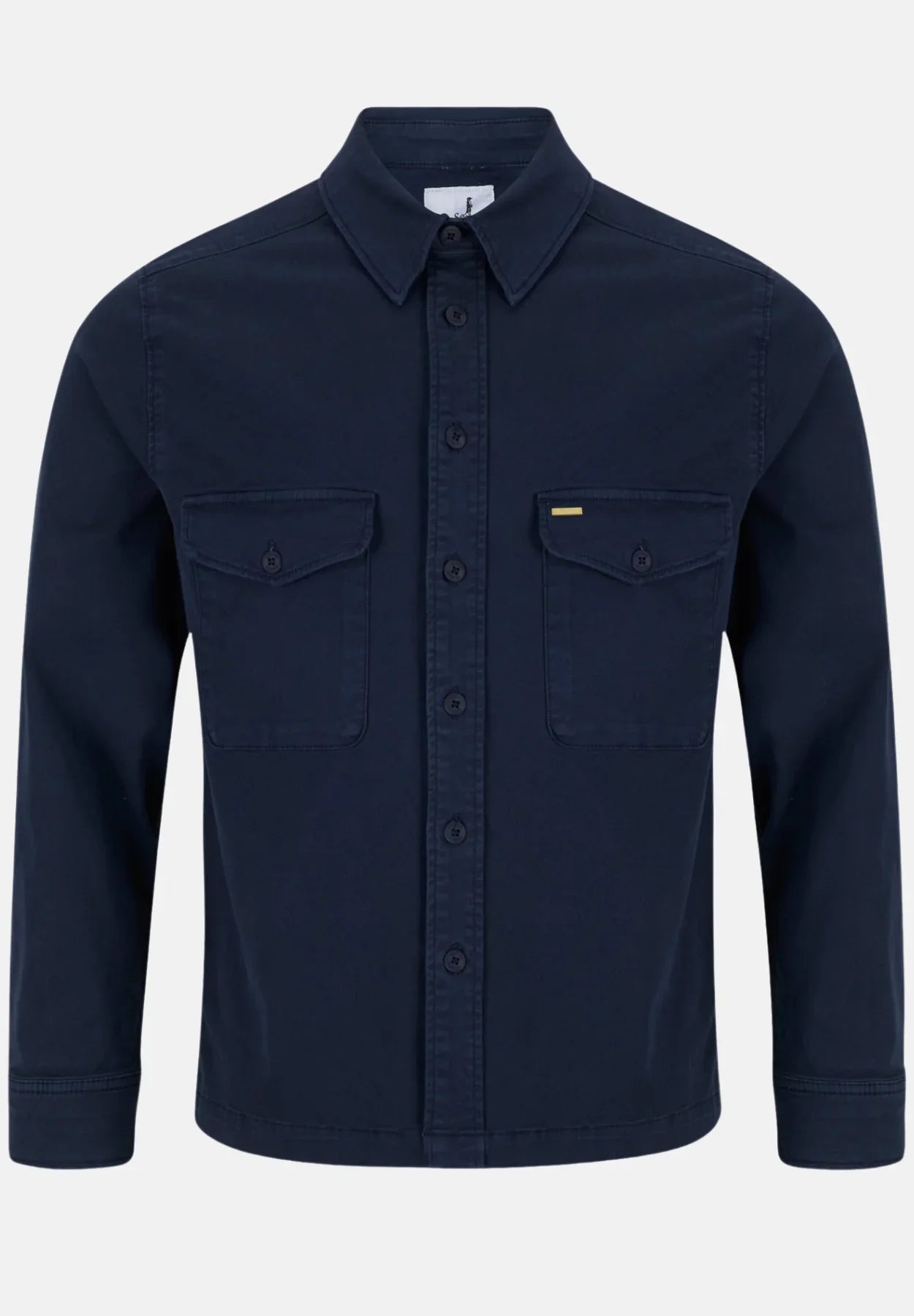 6th Sense Twill Overshirt - Navy