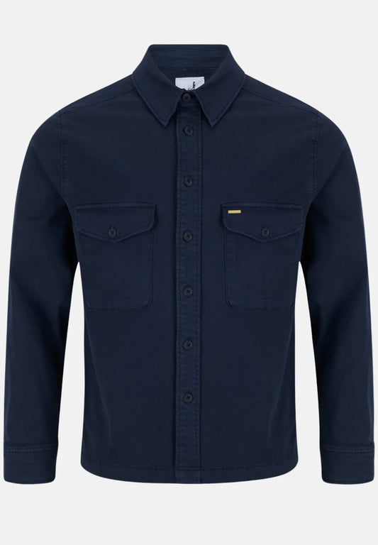 6th Sense Overshirt Navy
