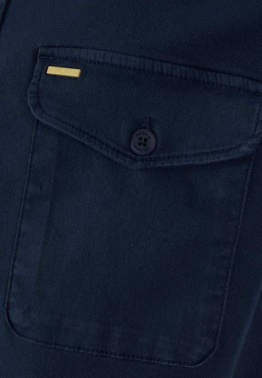 6th Sense Overshirt Navy