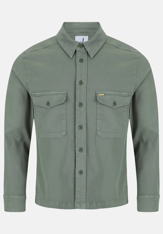6th Sense Overshirt Olive