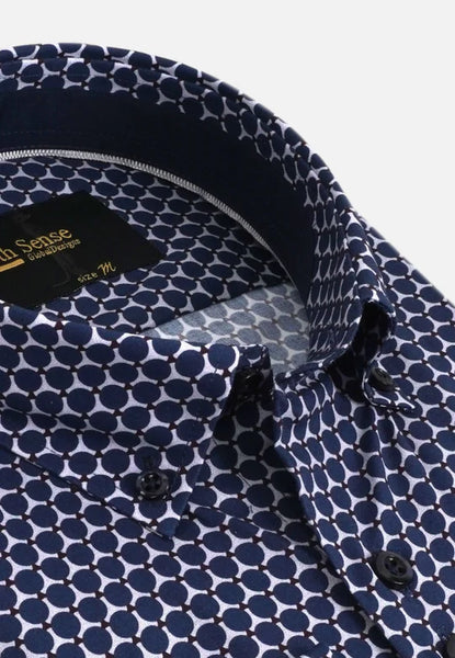 6th Sense Regular-Fit Button-Down Shirt | Print #7