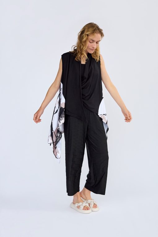 Elsewhere Print jersey gilet