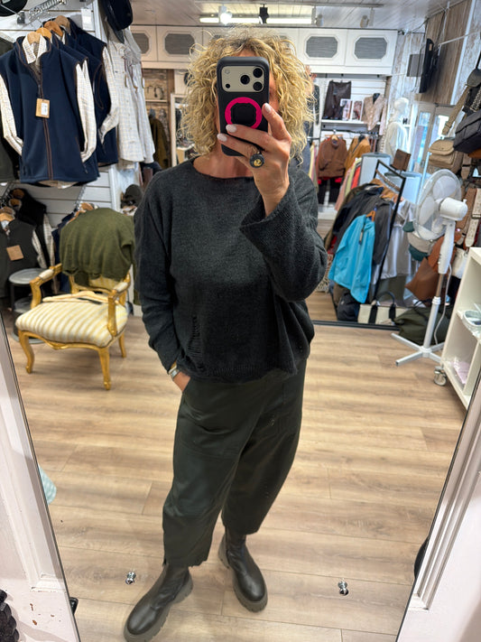 Lotus Eaters WLA/016 Knit- Charcoal