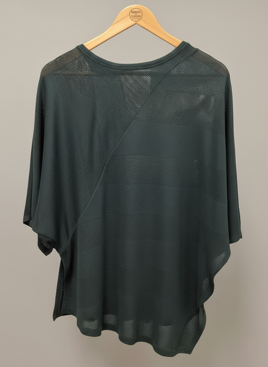 Elsewhere Asymmetric Top Midnight Green
