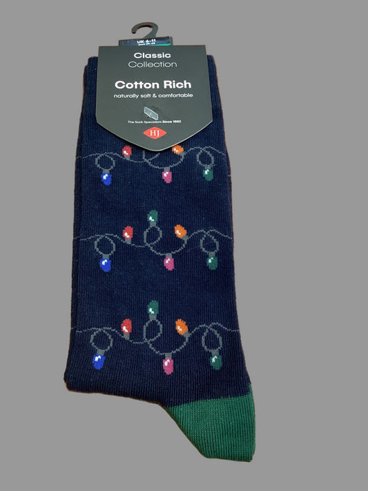 HJ25 Xmas Lights Navy