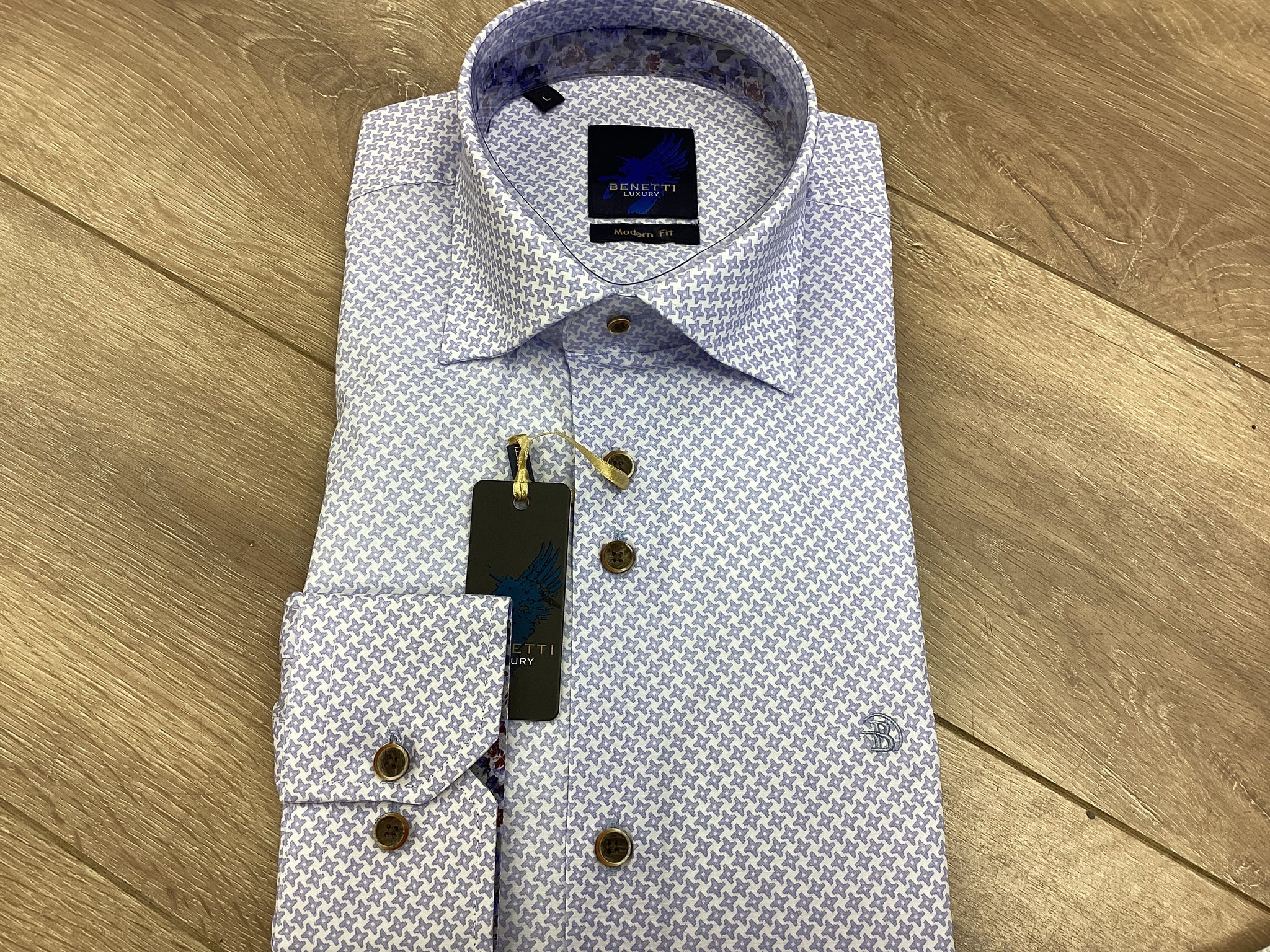 Benetti Julius Shirt Sky