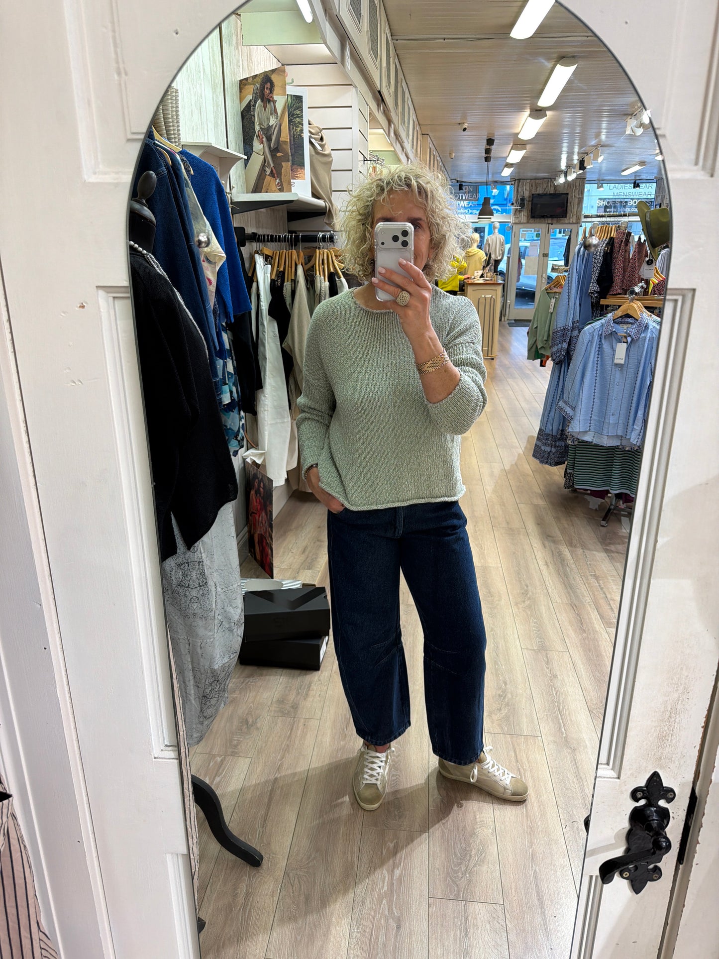 Neirami Boatneck Sweater Shell