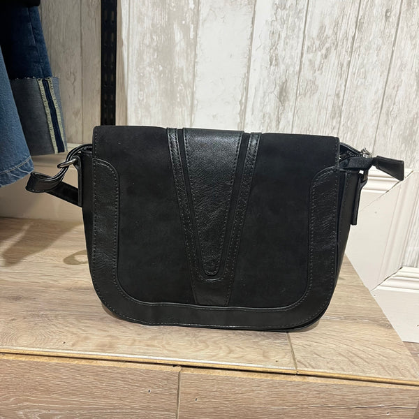 Vegan Two Tone Cross Body