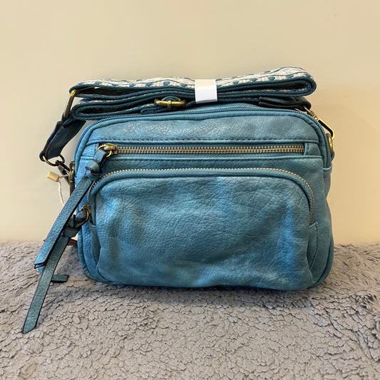 Double Zip 2 Strap Bag