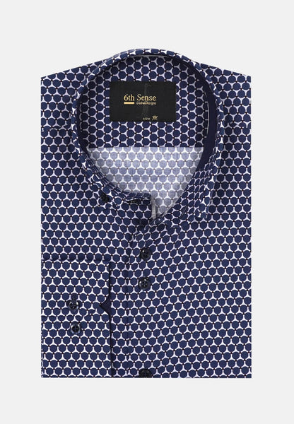 6th Sense Regular-Fit Button-Down Shirt | Print #7