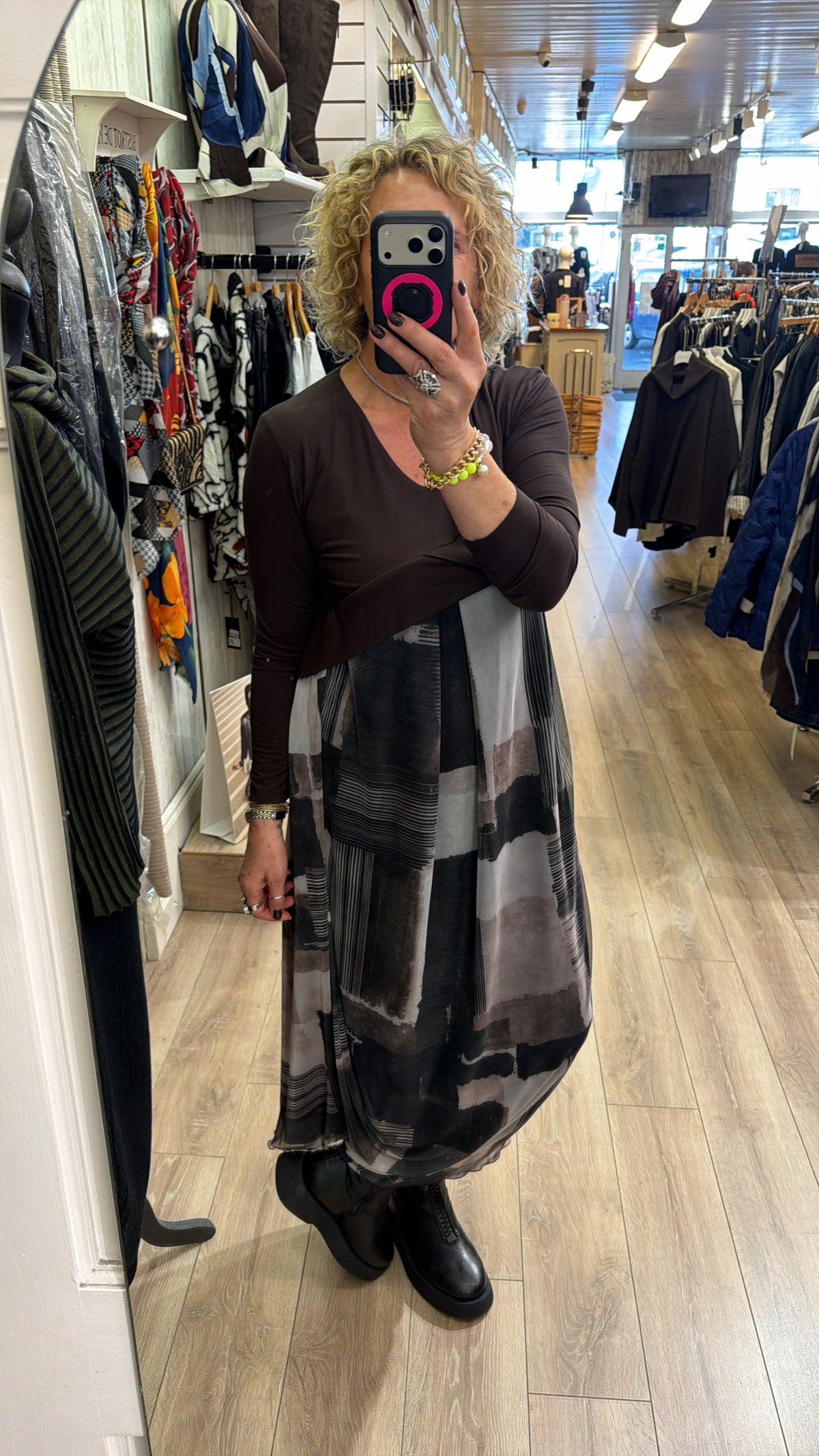 Peruzzi Tulle Skirt Dress