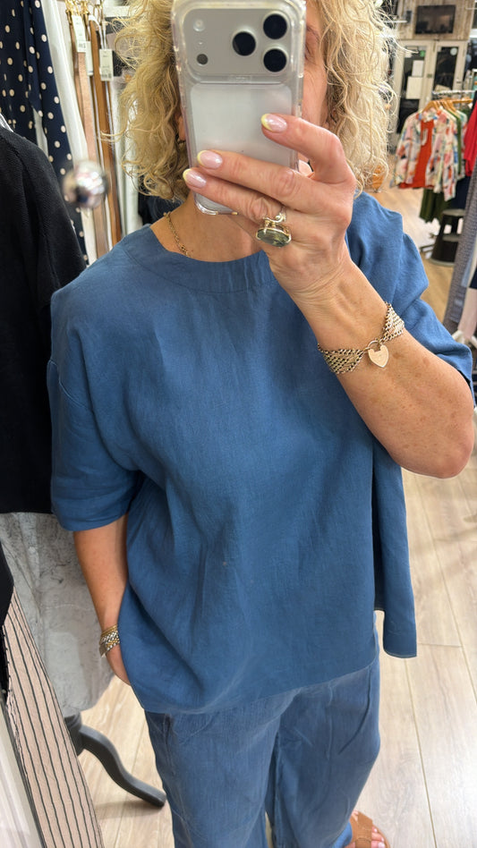 Masai Degana Blouse Ensign Blue