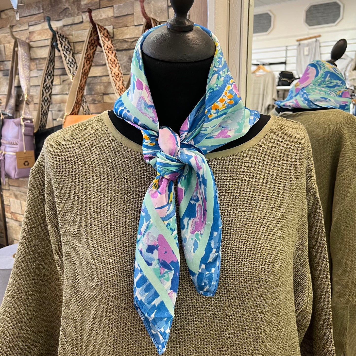 Silk Like Scarf