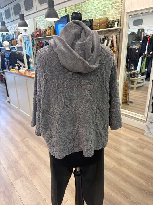 Amber & Moon Hood Pullover Mauve