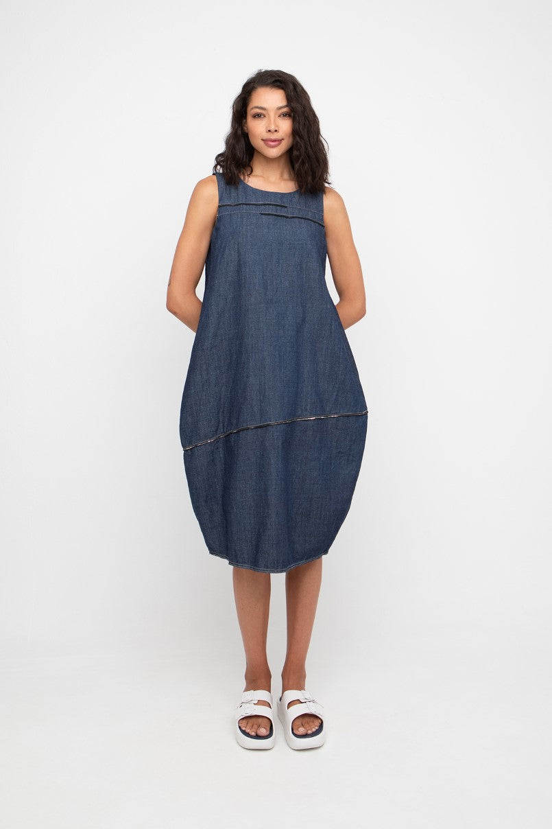 Ozai N Ku Denim Zip Dress